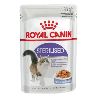 Royal Canin Sterilised w galaretce karma mokra dla kotów dorosłych, sterylizowanych saszetka 85g-1697895