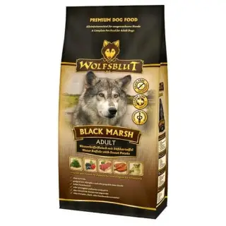 Wolfsblut Dog Black Marsh - bawół i dynia 2kg-1432555