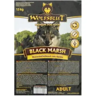Wolfsblut Dog Black Marsh - bawół i dynia 500g-1698736