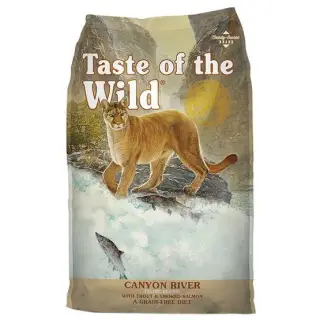 Taste of the Wild Canyon River Feline z pstrągiem i łososiem 2kg-1699011