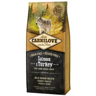 Carnilove Dog Salmon & Turkey Large Adult - łosoś i indyk 1,5kg-1396739