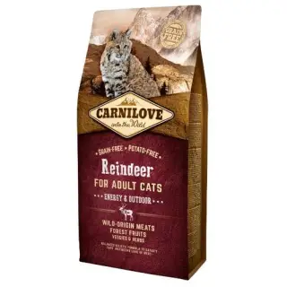 Carnilove Cat Reindeer Energy & Outdoor - renifer 6kg-1397121