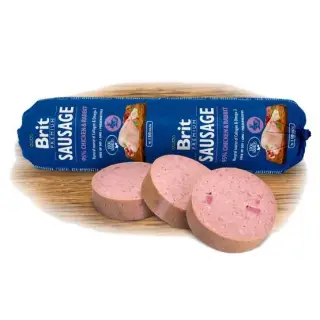 Brit Premium Sausage Chicken & Rabbit 800g-1432446