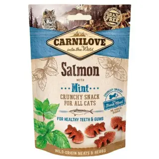 Carnilove Cat Snack Fresh Crunchy Salmon+Mint 50g-1398604