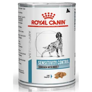 Royal Canin Veterinary Diet Canine Sensitivity Control kurczak i ryż puszka 410g-1426493