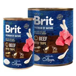 Brit Premium By Nature Beef & Tripe puszka 800g-1426723
