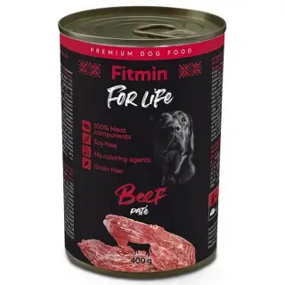 Fitmin Dog For Life Beef puszka 400g-1400096