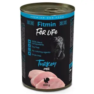 Fitmin Dog For Life Turkey puszka 400g-1400100