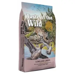 Taste of the Wild Lowland Creek Feline z przepiórką i kaczką 2kg-1400141