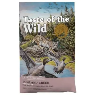 Taste of the Wild Lowland Creek Feline z przepiórką i kaczką 2kg-1702491