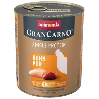 Animonda GranCarno Single Protein Kurczak puszka 800g-1400173