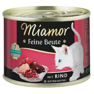 Miamor Feine Beute Rind - wołowina puszka 185g-1365402