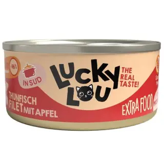 Lucky Lou Extrafood Tuńczyk & Jabłko w bulionie puszka 70g-1384941