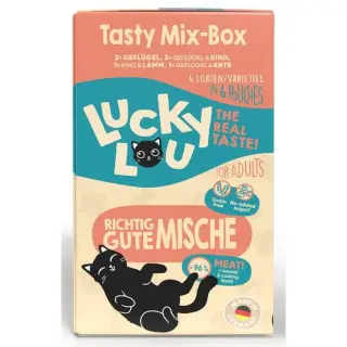 Lucky Lou Lifestage Adult Tasty Mix-Box saszetki 6x125g-1704718