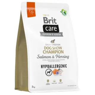 Brit Care Hypoallergenic Dog Show Champion Salmon & Herring 3kg-1405042