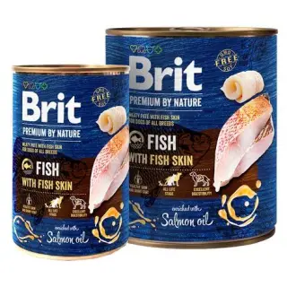 Brit Premium By Nature Fish & Fish Skin puszka 800g-1466762