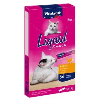 Vitakraft Cat Liquid-Snack z Kurczakiem 6x15g [16424]-1466389