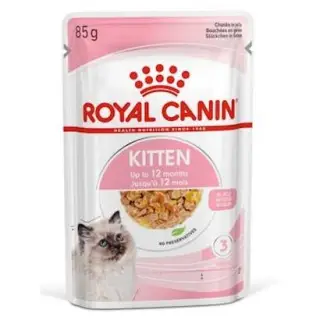 Royal Canin Kitten Instinctive w galaretce karma mokra dla kociąt do 12 miesiąca życia saszetka 85g-1465628