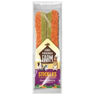 Supreme Petfoods Tiny Friends Farm Stickles Carrot & Broccoli 100g-1366489