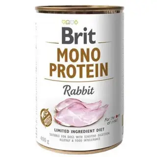 Brit Mono Protein Rabbit puszka 400g-1398745