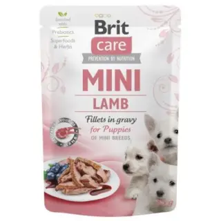 Brit Care Dog Mini Puppy Lamb saszetka 85g-1431773