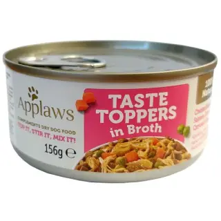 Applaws Dog Taste Toppers puszka z kurczakiem, łososiem i warzywami 156g-1741056