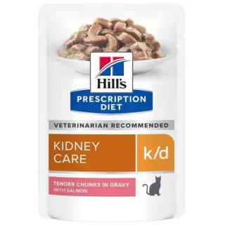 Hill's Prescription Diet k/d Feline Łosoś saszetka 85g-1431528