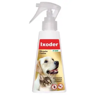 DermaPharm Ixoder Spray odstraszający kleszcze i komary dla psa i kota 100ml-1357609