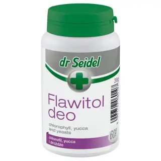 Dr Seidel Flawitol Deo z chlorofilem i Yucca Schidigera 60 tabl.-1383049