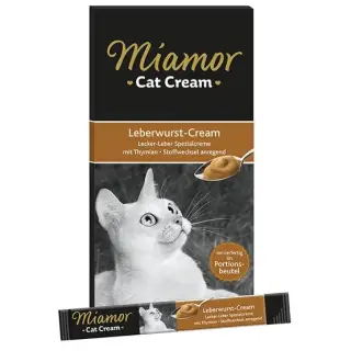 Miamor Cat Confect Leberwurst Cream 6x15g-1358430