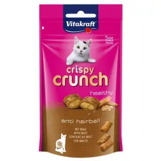 Vitakraft Cat Crispy Crunch Anti Hairball słód 60g [2428811]-1396298