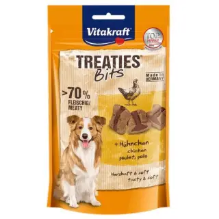 Vitakraft Dog Treaties Bits - Smaczne Kawałki - kurczak 120g [2328808]-1431888