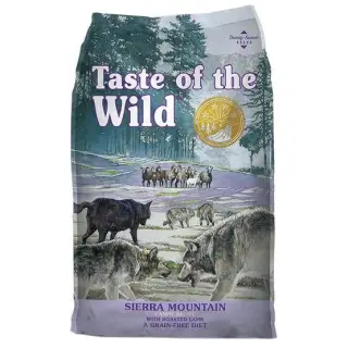 Taste of the Wild Sierra Mountain Canine z mięsem z jagnięciną 2kg-1743776