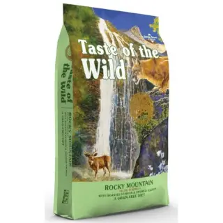 Taste of the Wild Rocky Mountain Feline z dziczyzną i łososiem 2kg-1403938