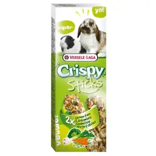 Versele-Laga Crispy Sticks Rabbit & Guinea Pig Vegetables - kolby dla królików i świnek z warzywami 110g-1396570