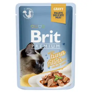 Brit Premium Cat Fillets with Tuna sos saszetka 85g-1398440