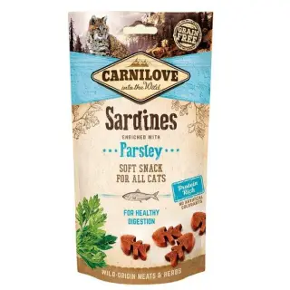 Carnilove Cat Snack Fresh Soft Sardine+Parsley 50g-1398607