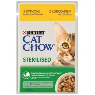 Purina Cat Chow Sterilised Kurczak saszetka 85g-1746558