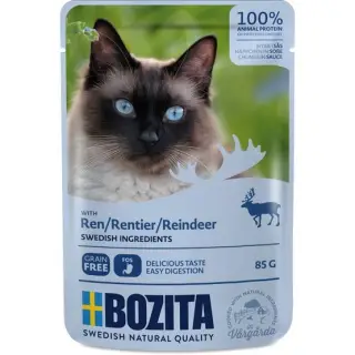 Bozita Cat Renifer w sosie saszetka 85g-1399553
