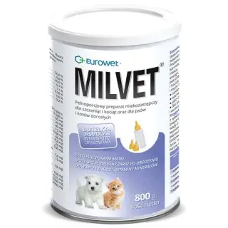 Milvet Preparat mlekozastępczy dla szczeniąt i kociąt 800g-1399673