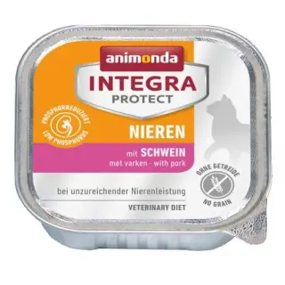 Animonda Integra Protect Nieren dla kota - z wieprzowiną tacka 100g-1400071