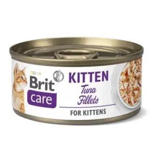 Brit Care Cat Kitten Tuna Fillets puszka 70g-1366133