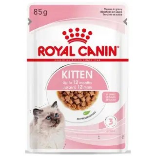 Royal Canin Feline Kitten Multipack karma mokra dla kociąt do 12 miesiąca życia saszetki 4x85g-1749143