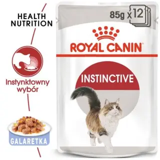 Royal Canin Instinctive w galaretce karma mokra dla kotów dorosłych, wybrednych saszetka 85g-1434322