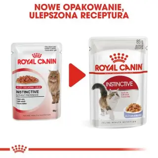 Royal Canin Instinctive w galaretce karma mokra dla kotów dorosłych, wybrednych saszetka 85g-1751423
