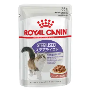 Royal Canin Sterilised w sosie karma mokra dla kotów dorosłych, sterylizowanych saszetka 85g-1751436
