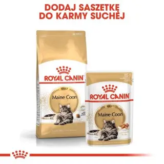 Royal Canin Maine Coon karma mokra w sosie dla kotów dorosłych rasy maine coon saszetka 85g-1751660