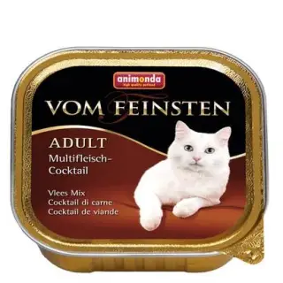 Animonda vom Feinsten Cat Adult Mix Mięsny tacka 100g-1751740