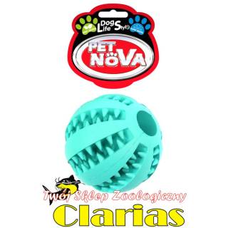 Pet Nova Piłka Superdental Baseball 7cm mięta - zabawka dla psa