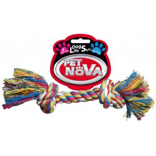 Pet Nova sznur knot 17cm - gryzak czyszczący zęby dla psa